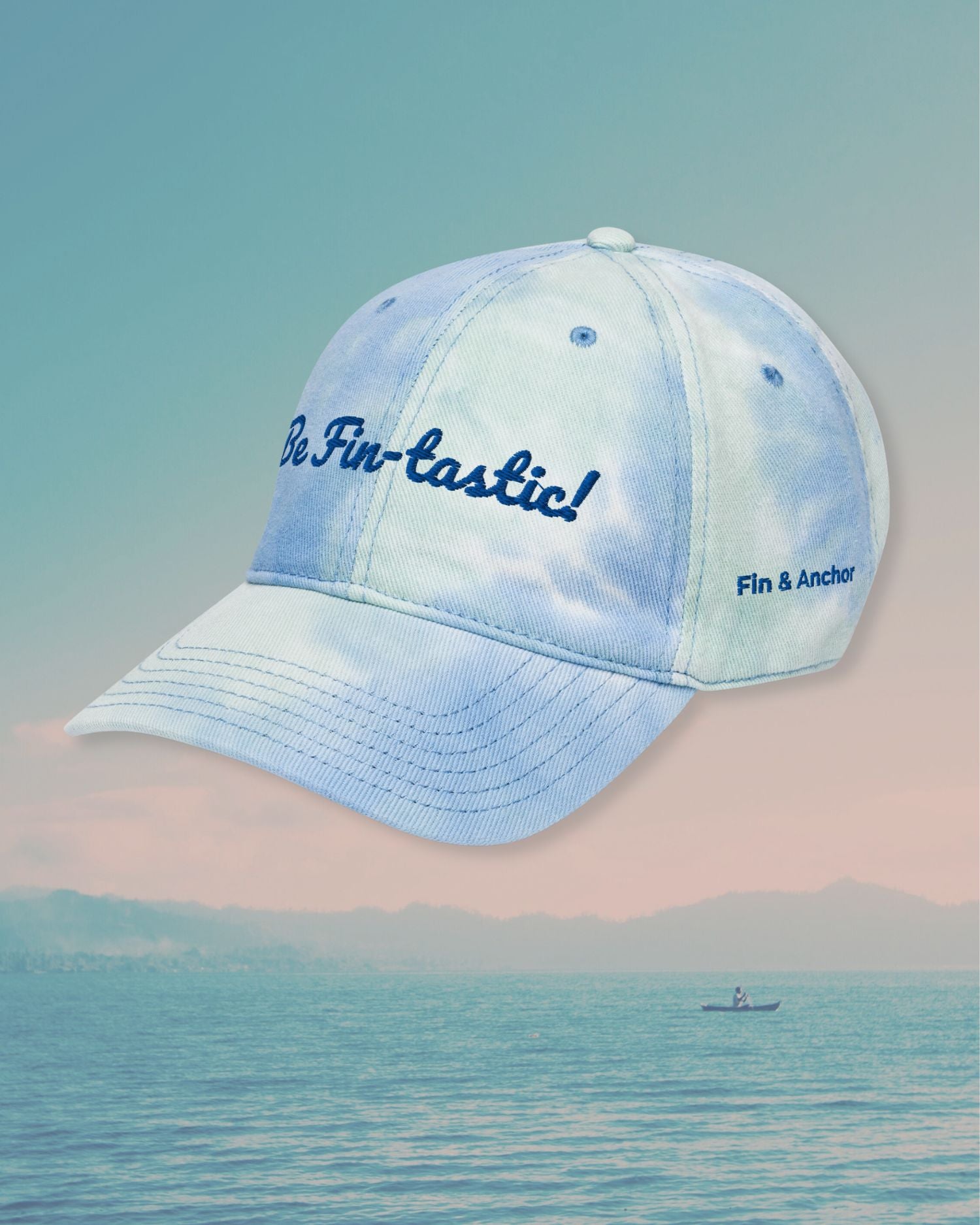 Be Fin-tastic! Tie-Dye Cap