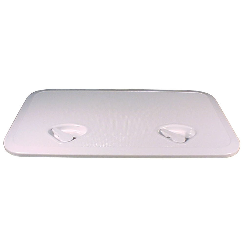 Beckson 14&quot; x 24&quot; Flush Hatch White - ASA Material - Acrylonitrile Styrene Acrylate [HT1424AW]