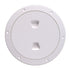 Beckson 6" Smooth Center Screw - Out Deck Plate - White [DP60 - W]