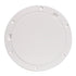 Beckson 8" Non - Skid Pry - Out Deck Plate - White [DP83 - W]