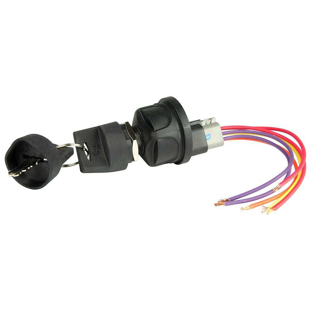 BEP 4 - Position Sealed Nylon Ignition Switch - Accessory/OFF/Ignition Accessory/Start [1001603]