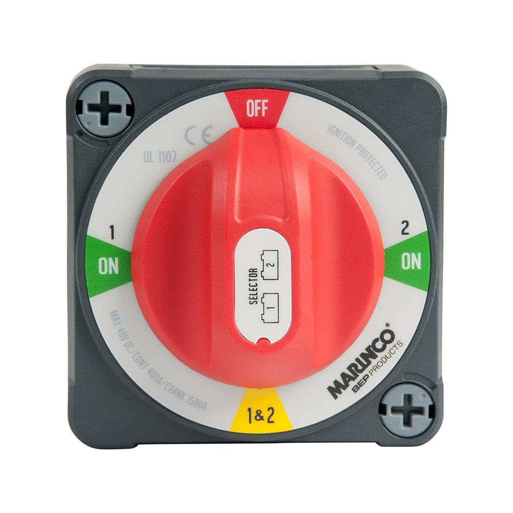 BEP Pro Installer 400A EZ - Mount Battery Selector Switch (1 - 2 - Both - Off) [771 - S - EZ]