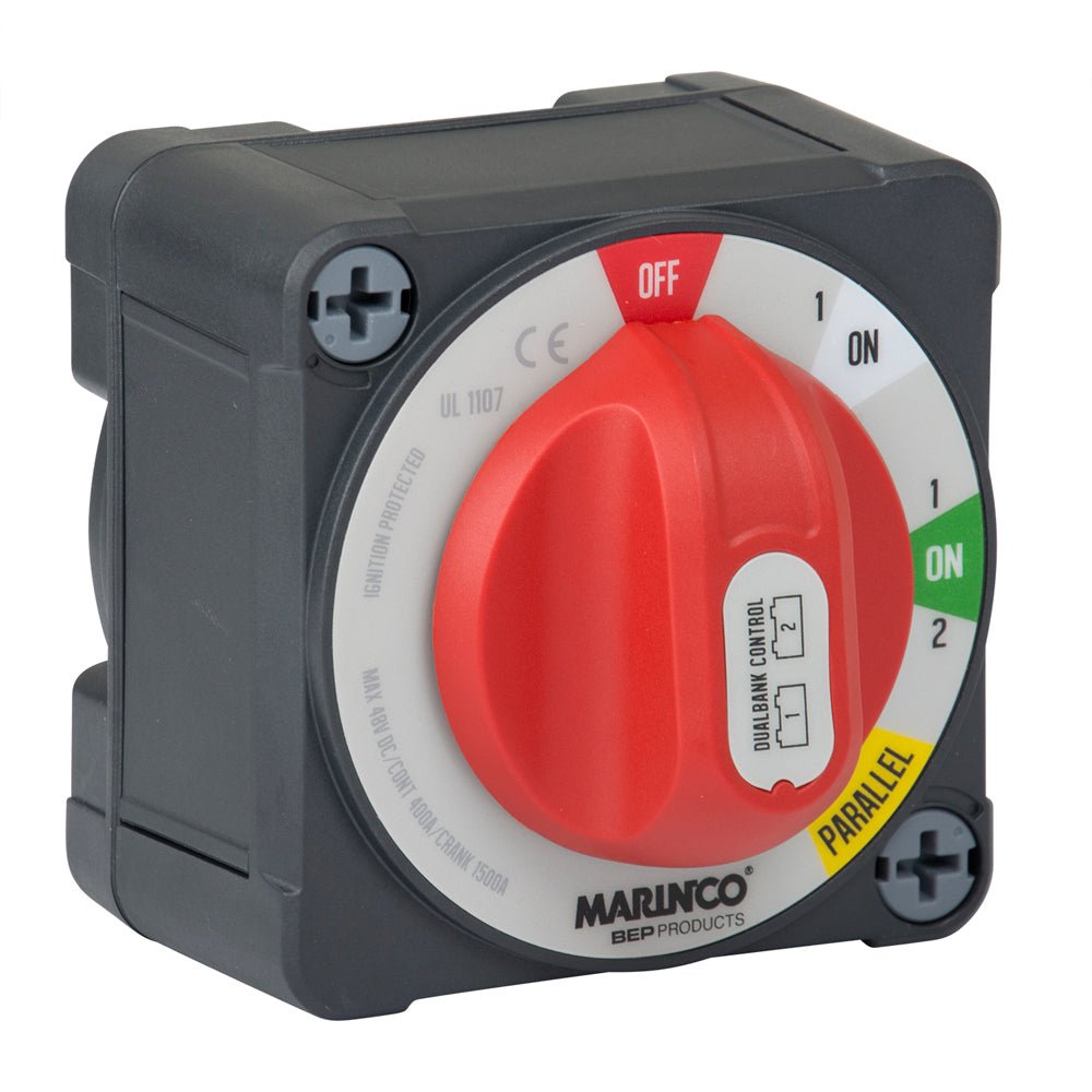 BEP Pro Installer 400a EZ - Mount Dual Bank Control Battery Switch - MC10 [772 - DBC - EZ]