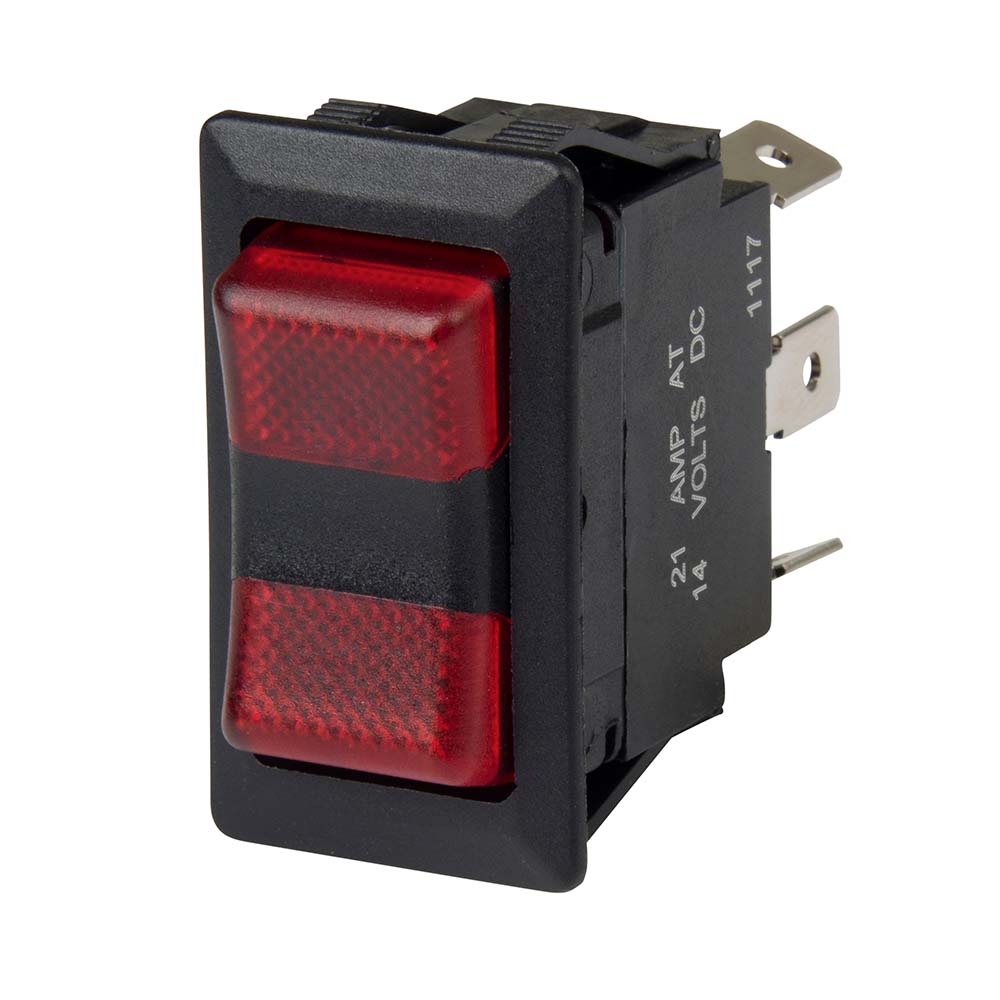 BEP SPDT Rocker Switch - 2 - LEDs - 12V/24V - ON/OFF/ON [1001715]