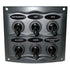 BEP Waterproof Panel - 6 Switches - Grey [900 - 6WP]