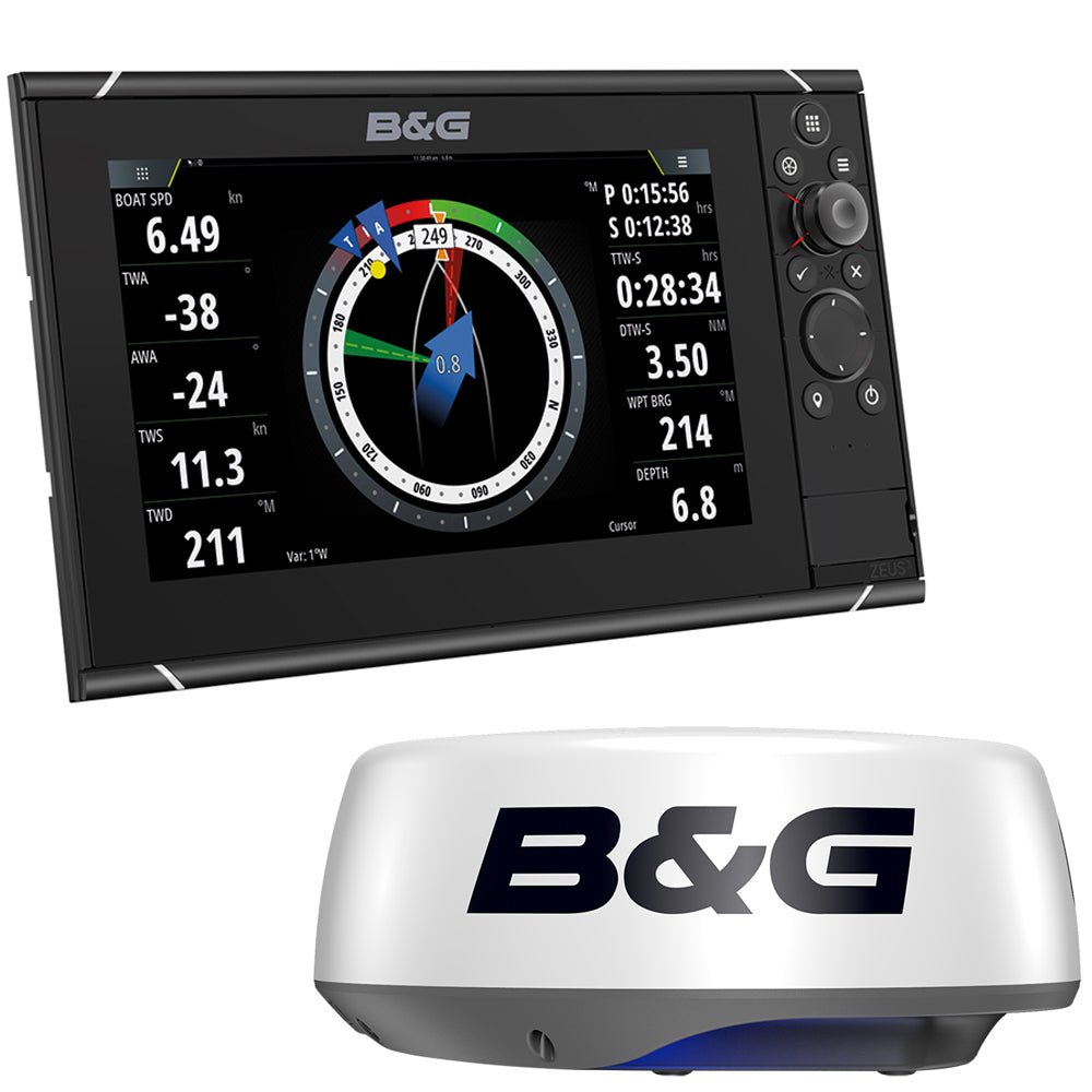 BG Zeus 3S 12 Combo Multi - Function Sailing Display Radar Bundle HALO20+ 20&quot; Radar Dome - No HDMI Video Outport [000 - 15562 - 002]