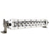 Black Oak Pro Series 3.0 Single Row 10" LED Light Bar - Combo Optics - White Housing [10CM - S5OS]