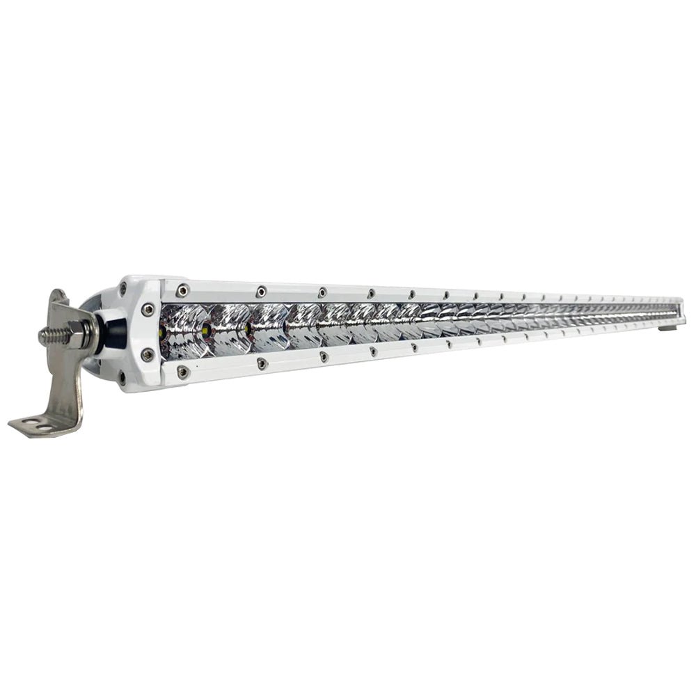 Black Oak Pro Series 3.0 Single Row 40" LED Light Bar - Combo Optics - White Housing [40CM - S5OS]