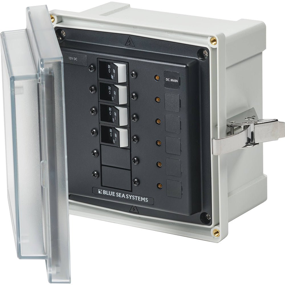 Blue Sea 3135 - SMS Panel Enclosure w/UL Main 3 Branch (12/24V) - 12/24V DC [3135]