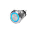 Blue Sea 4161 SS Push Button Switch - Off - (On) - Blue - 10A [4161]