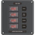 Blue Sea 4320 Circuit Breaker Switch Panel 4 Position - Gray [4320]