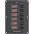 Blue Sea 4322 Circuit Breaker Switch Panel 6 Position - Gray [4322]