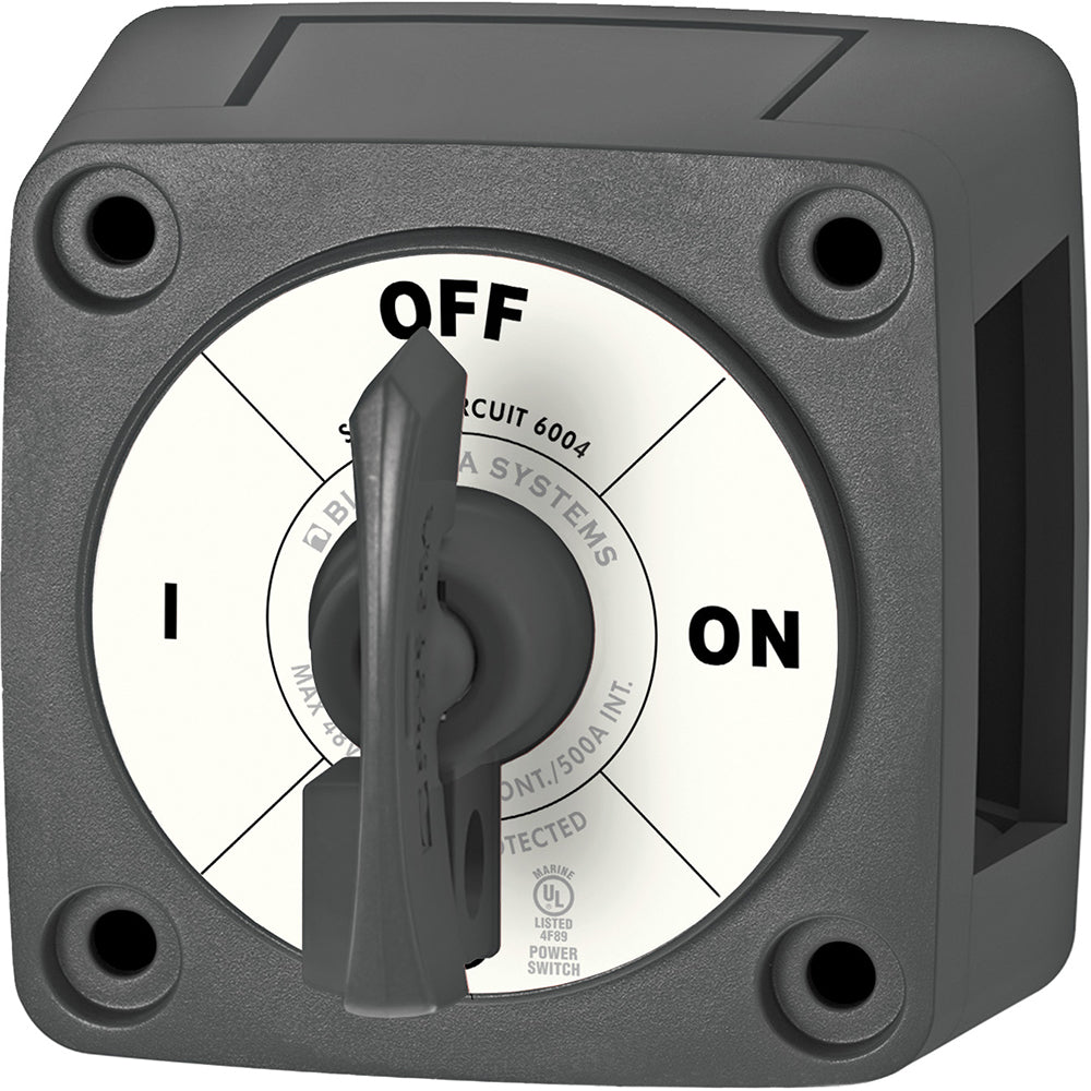 Blue Sea 6004200 Single Circuit ON - OFF w/Locking Key - Black [6004200]