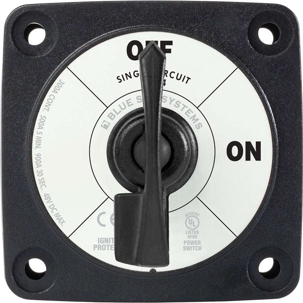 Blue Sea 6004200 Single Circuit ON - OFF w/Locking Key - Black [6004200]