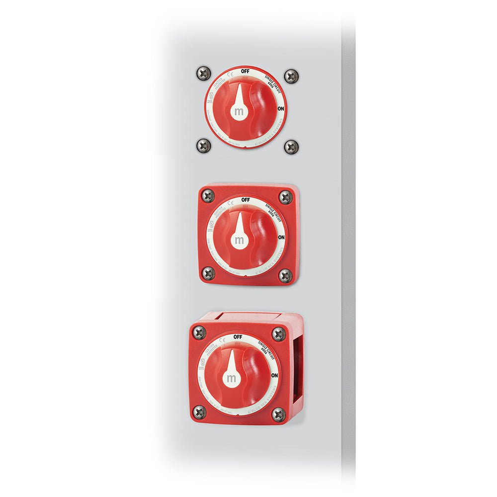 Blue Sea 6006 m - Series (Mini) Battery Switch Single Circuit ON/OFF Red [6006]