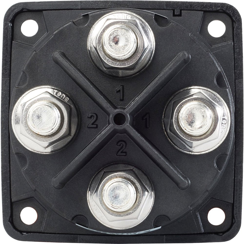 Blue Sea 6011200 m - Series Battery Switch Dual Circuit Plus - Black [6011200]