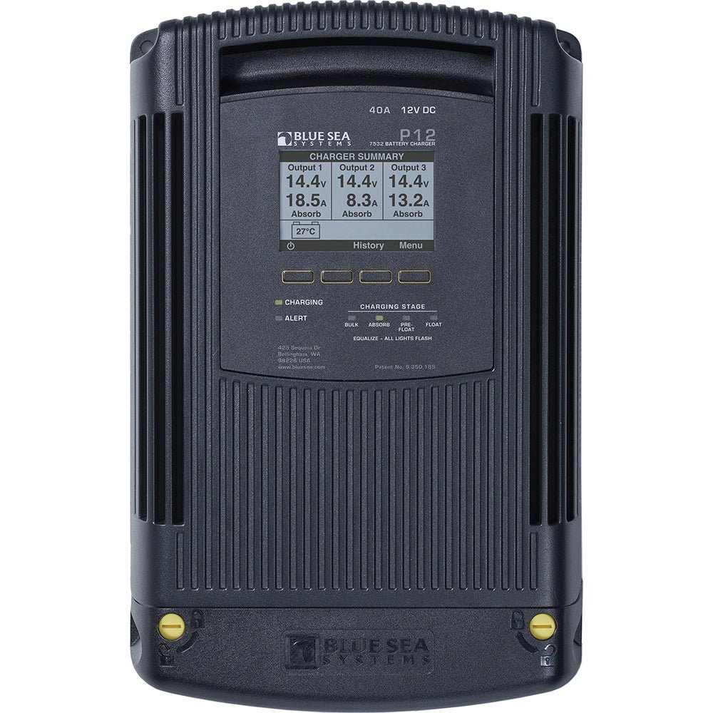 Blue Sea 7532 P12 Gen2 Battery Charger - 40A - 3 - Bank [7532]