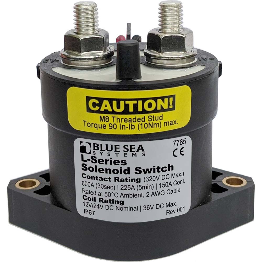 Blue Sea 7765 L - Series Solenoid Switch - 150A - 12/24V DC [7765]