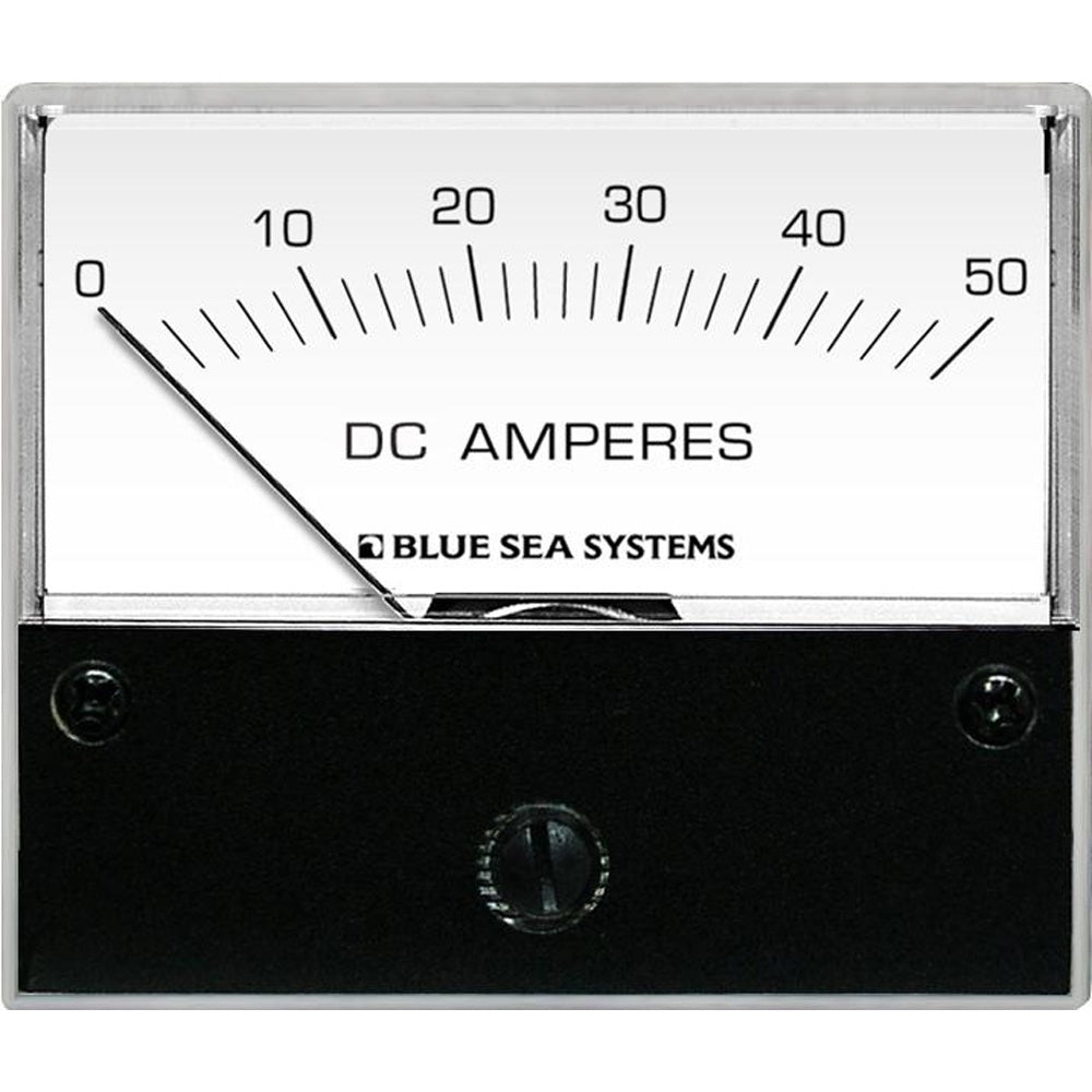 Blue Sea 8022 DC Analog Ammeter - 2 - 3/4 Face, 0 - 50 AMP DC [8022]