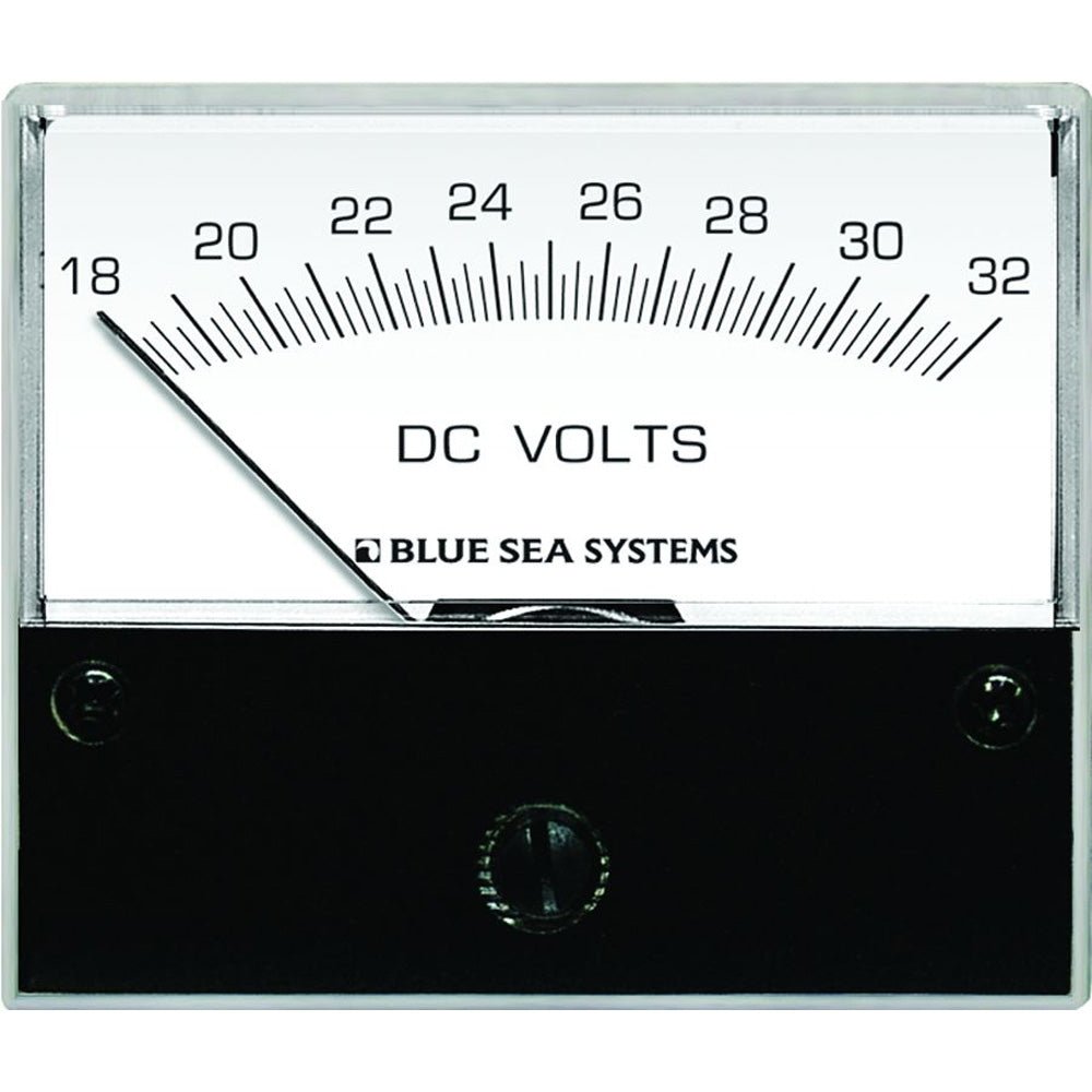 Blue Sea 8240 DC Analog Voltmeter - 2 - 3/4&quot; Face, 18 - 32 Volts DC [8240]