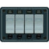 Blue Sea 8262 Waterproof Panel 4 Position - Slate Grey [8262]