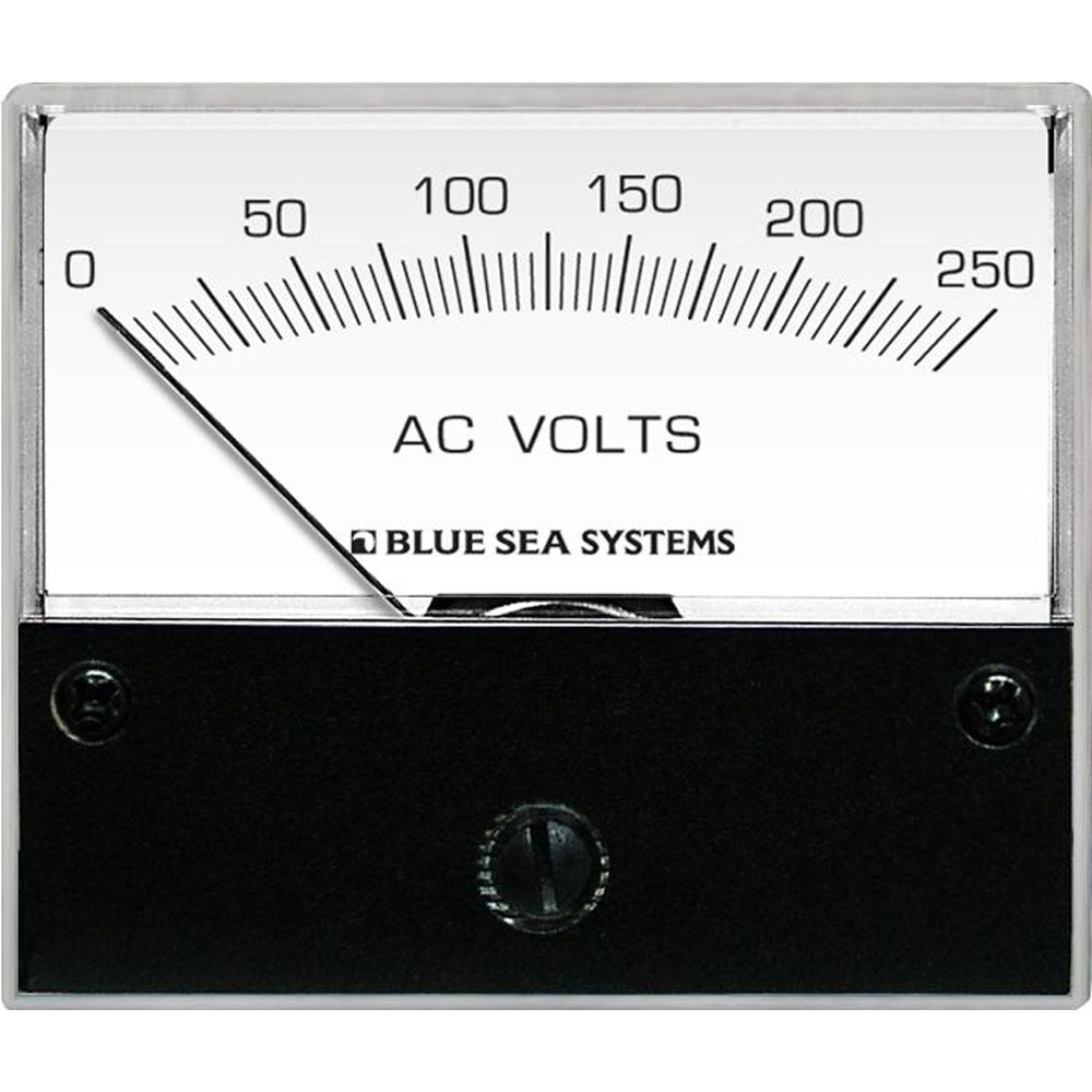 Blue Sea 9354 AC Analog Voltmeter 0 - 250 Volts AC [9354]