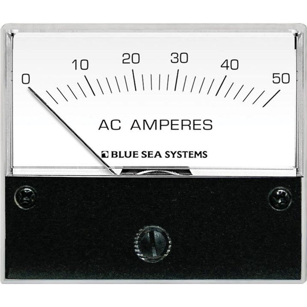 Blue Sea 9630 AC Analog Ammeter 0 - 50 Amperes AC [9630]