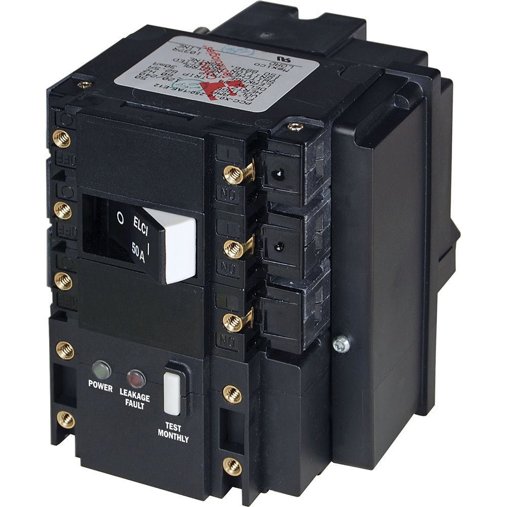 Blue Sea C - Series ELCI Main Circuit Breaker - 120/240V AC 50A [3104]