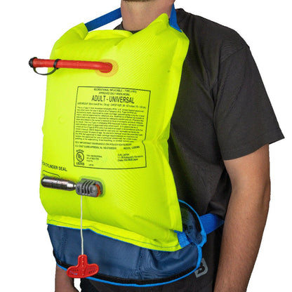 Bluestorm Cirro 16 Manual Inflatable Belt Pack - Hi - Vis [BS - USD6MM - HVS]