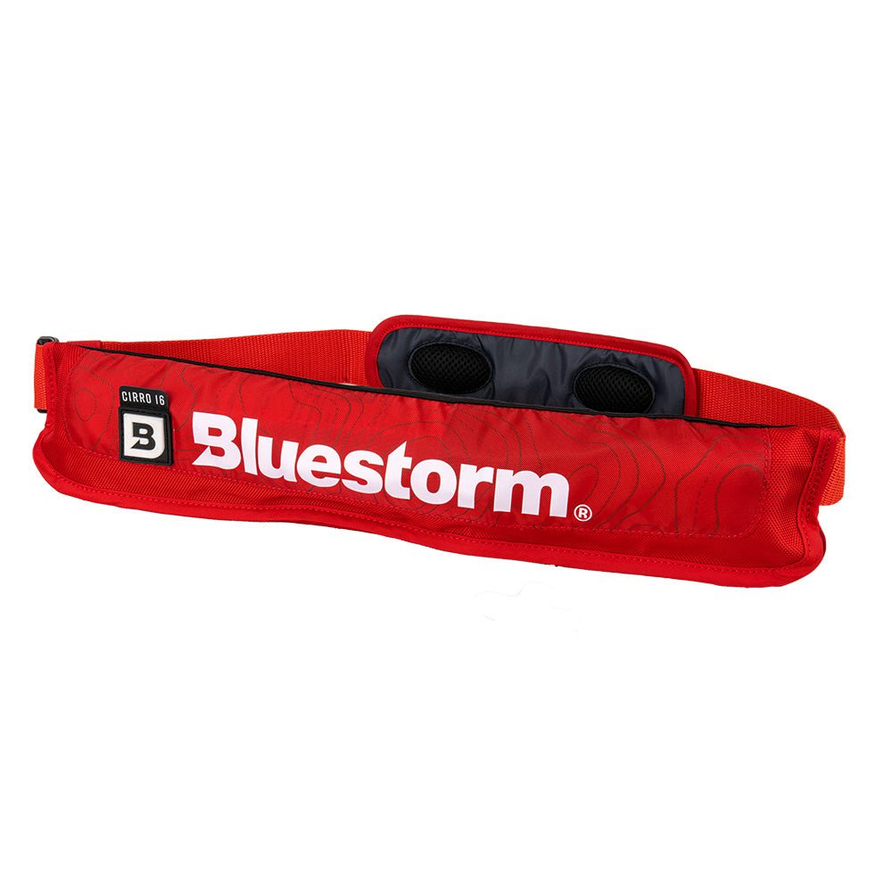 Bluestorm Cirro 16 Manual Inflatable Belt Pack - Nitro Red [BS - USD6MM - RED]