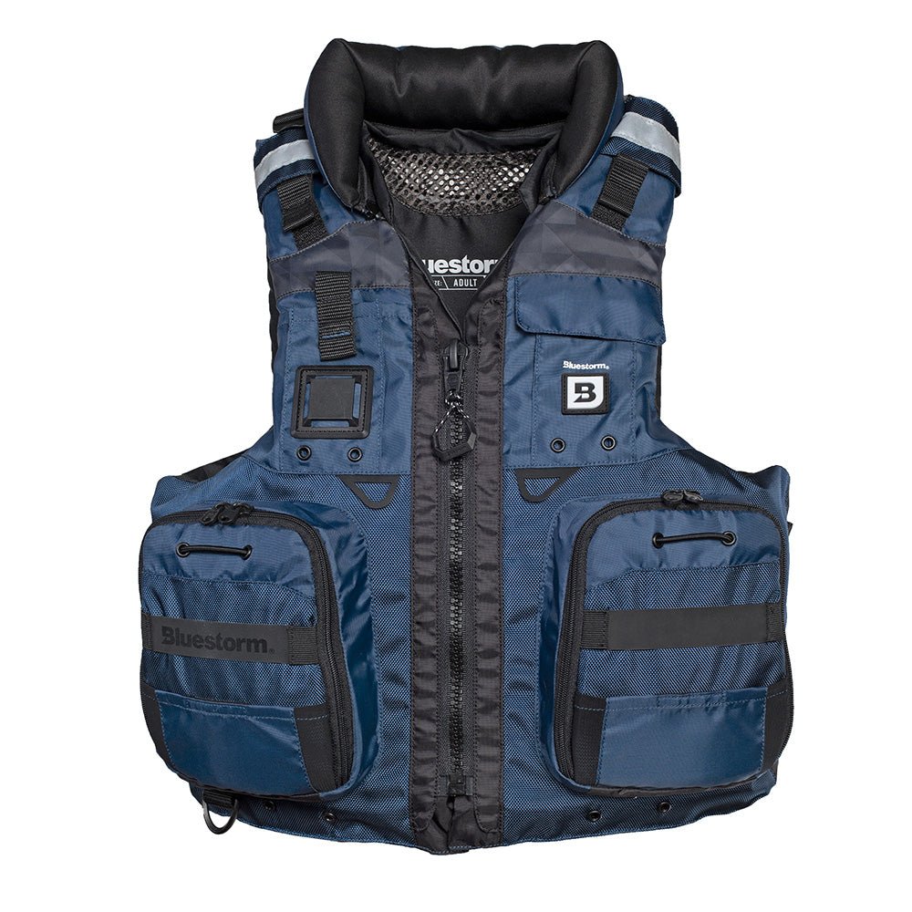 Bluestorm Classic Adult Fishing Life Jacket - Deep Blue - 2XL/3XL [BS - 70B - NAV - 2/3X]