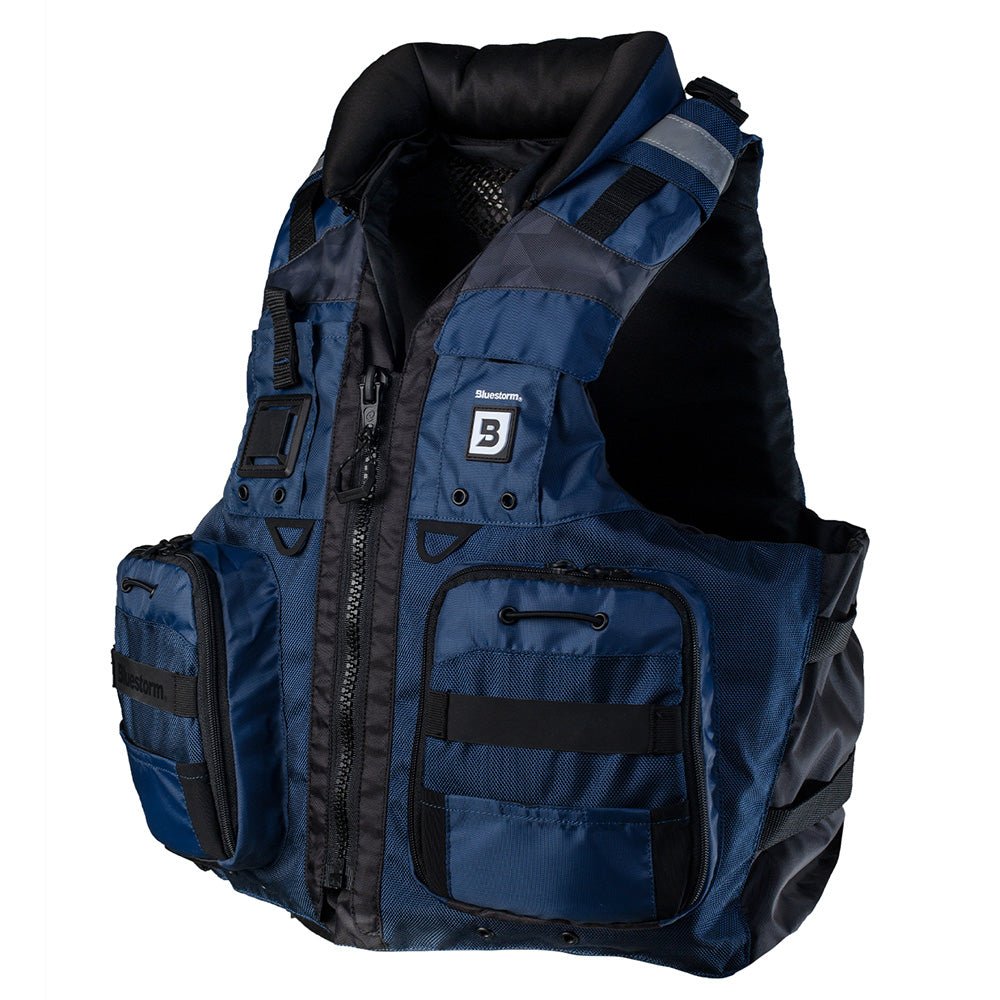 Bluestorm Classic Adult Fishing Life Jacket - Deep Blue - 2XL/3XL [BS - 70B - NAV - 2/3X]