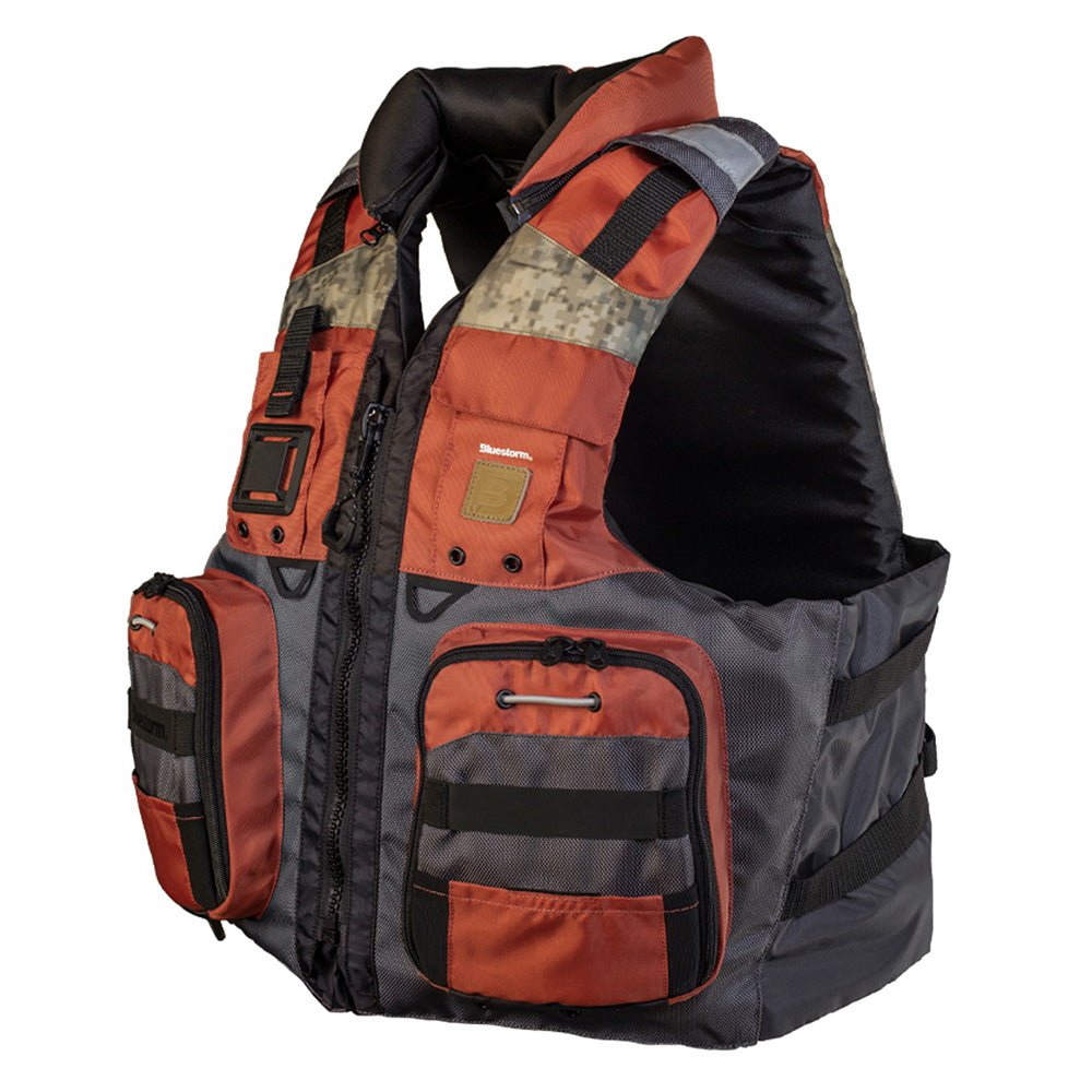 Bluestorm Classic Adult Fishing Life Jacket - Legendary Copper - 2XL/3XL [BS - 70B - CPR - 2/3X]