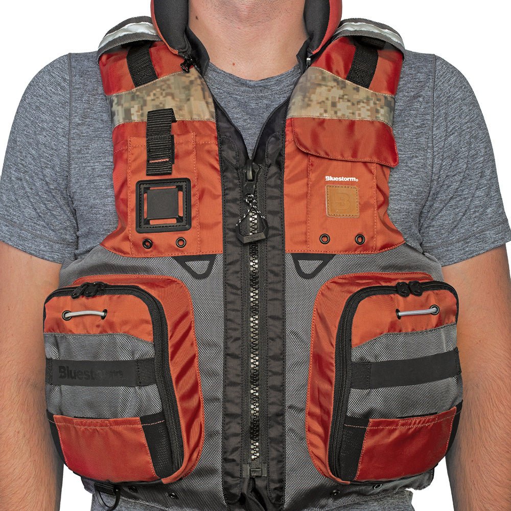 Bluestorm Classic Adult Fishing Life Jacket - Legendary Copper - 2XL/3XL [BS - 70B - CPR - 2/3X]