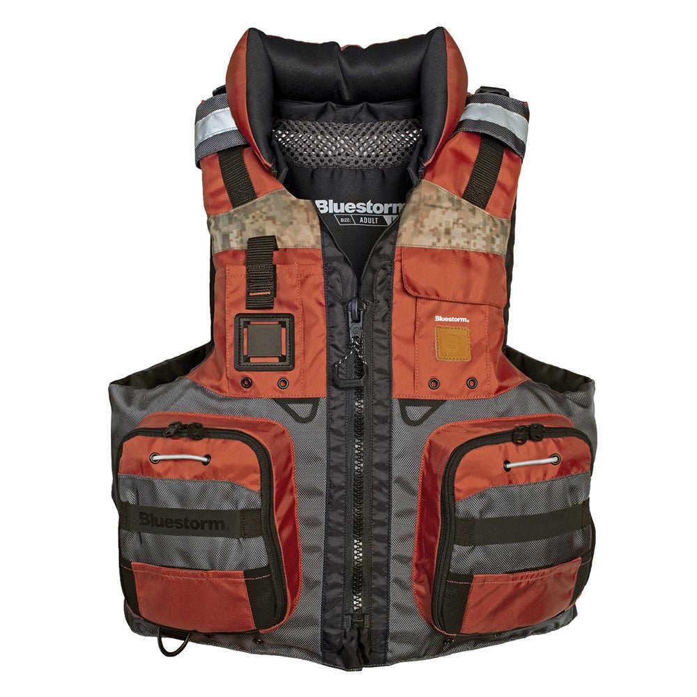 Bluestorm Classic Adult Fishing Life Jacket - Legendary Copper - S/M [BS - 70B - CPR - S/M]