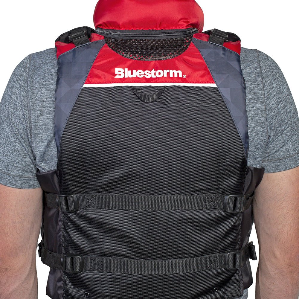 Bluestorm Classic Adult Fishing Life Jacket - Nitro Red - 2XL/3XL [BS - 70B - RED - 2/3X]