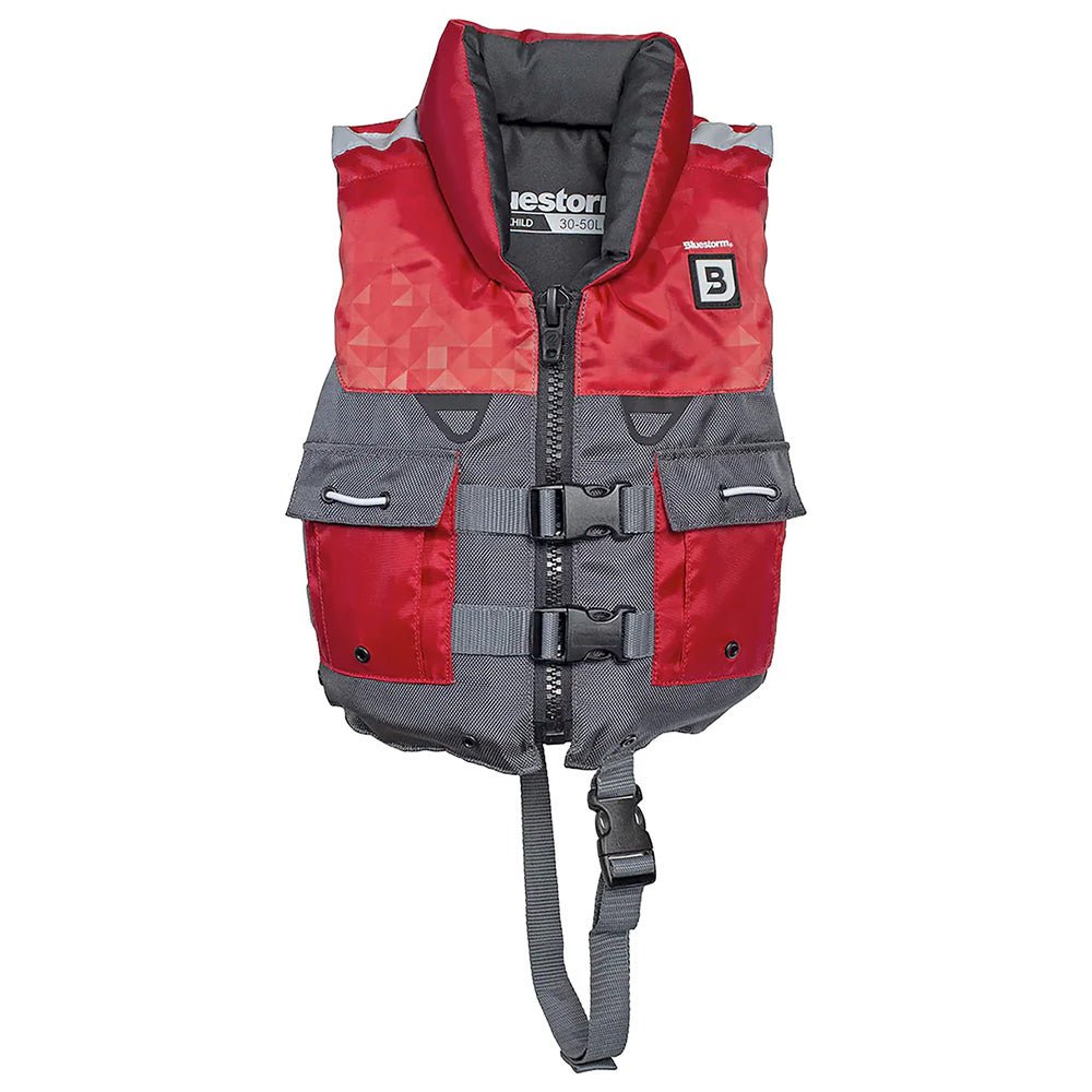 Bluestorm Classic Child Fishing Life Jacket - Nitro Red [BS - 365 - RED - C]