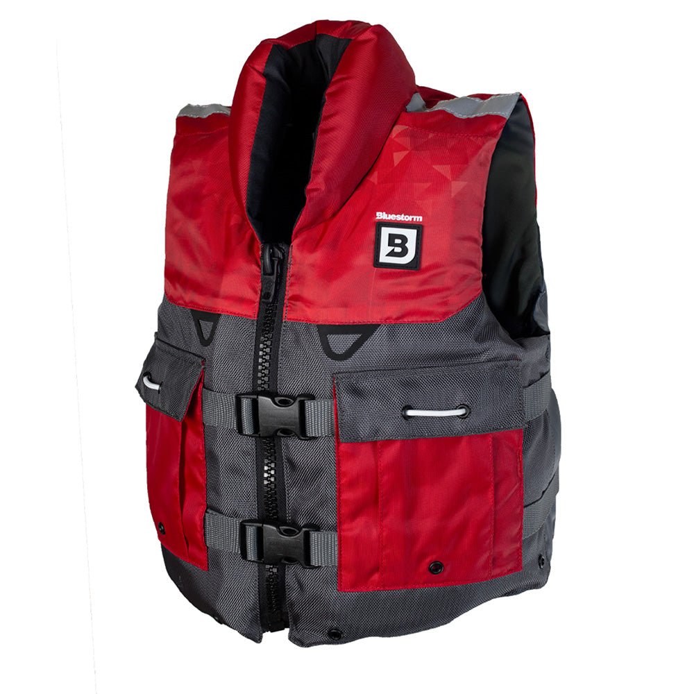 Bluestorm Classic Youth Fishing Life Jacket - Nitro Red [BS - 365 - RED - Y]