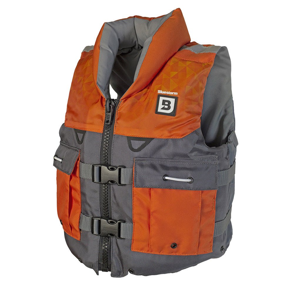 Bluestorm Classic Youth Fishing Life Jacket - Optic Orange [BS - 365 - ORG - Y]