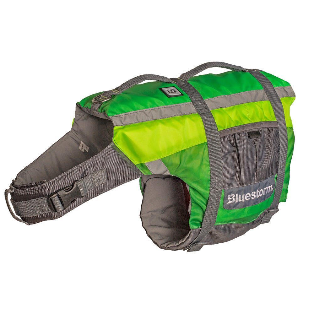 Bluestorm Dog Paddler Life Jacket - Hi - Vis - Large [BS - ADV - HVS - LARGE]