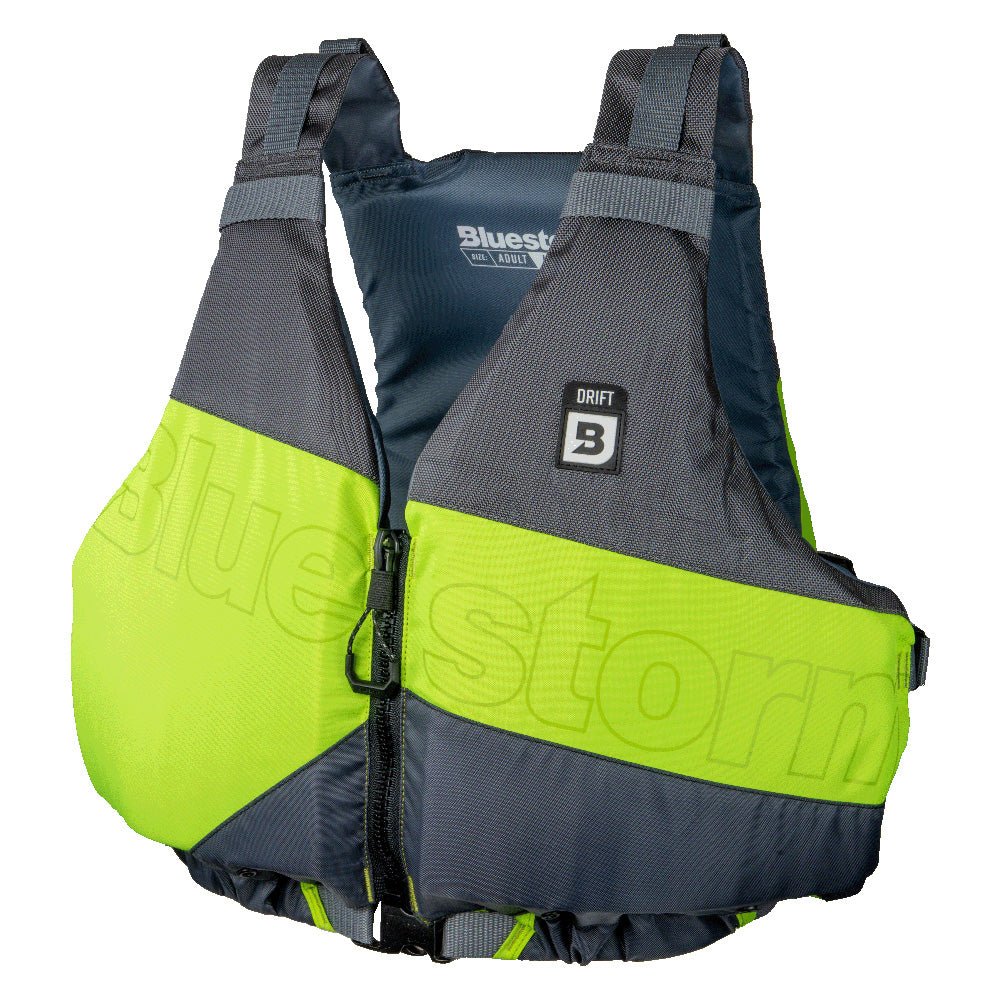 Bluestorm Drift Adult Universal Paddling Vest - Hi - Vis [BS - 247 - HVS - U]