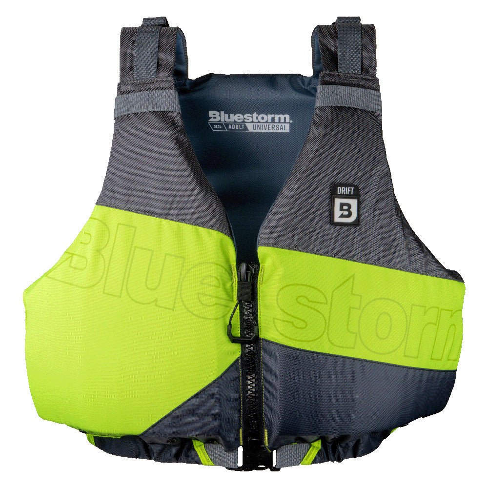 Bluestorm Drift Adult Universal Paddling Vest - Hi - Vis [BS - 247 - HVS - U]