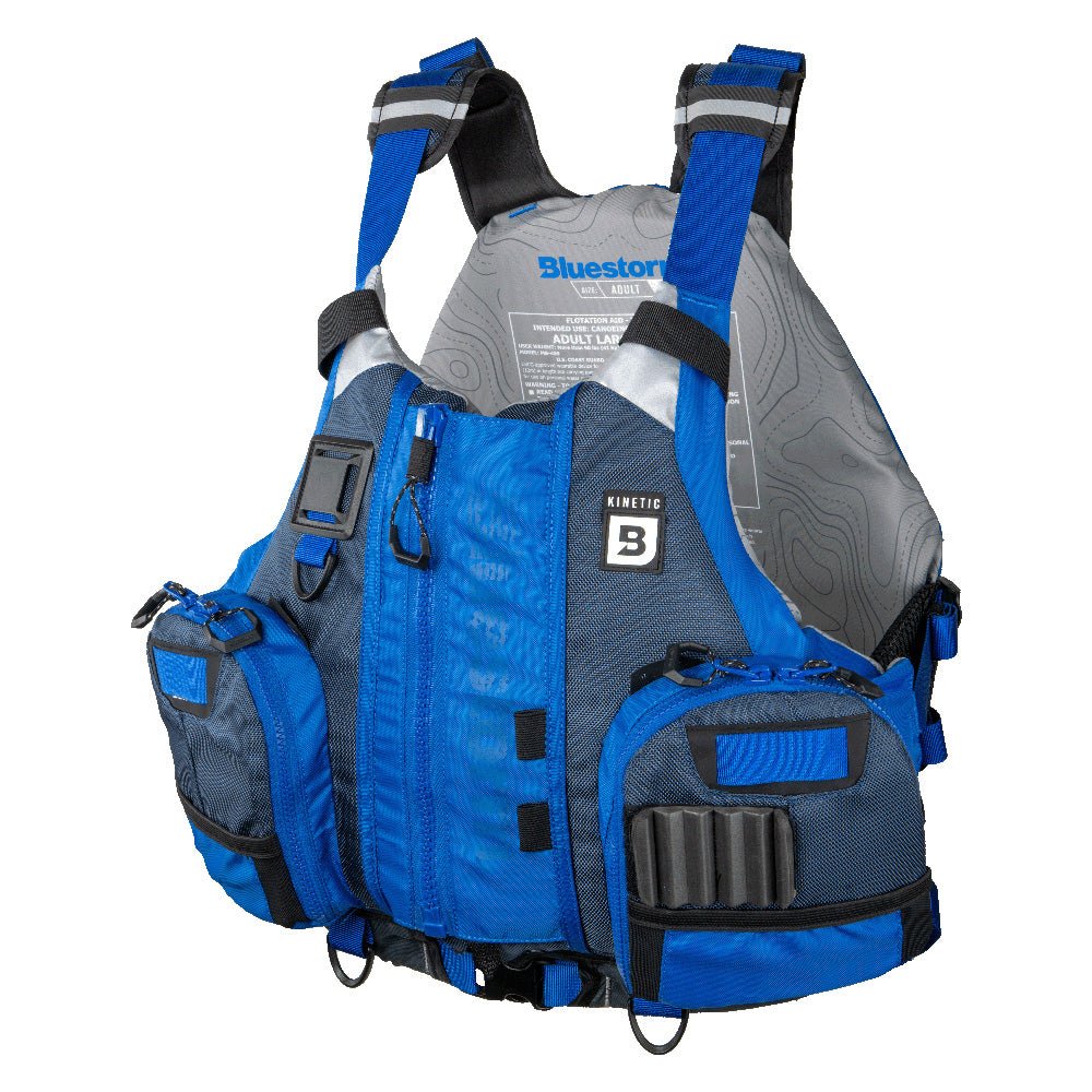 Bluestorm Kinetic Kayak Fishing Vest - Deep Blue - 2XL/3XL [BS - 409 - BLU - XXL]