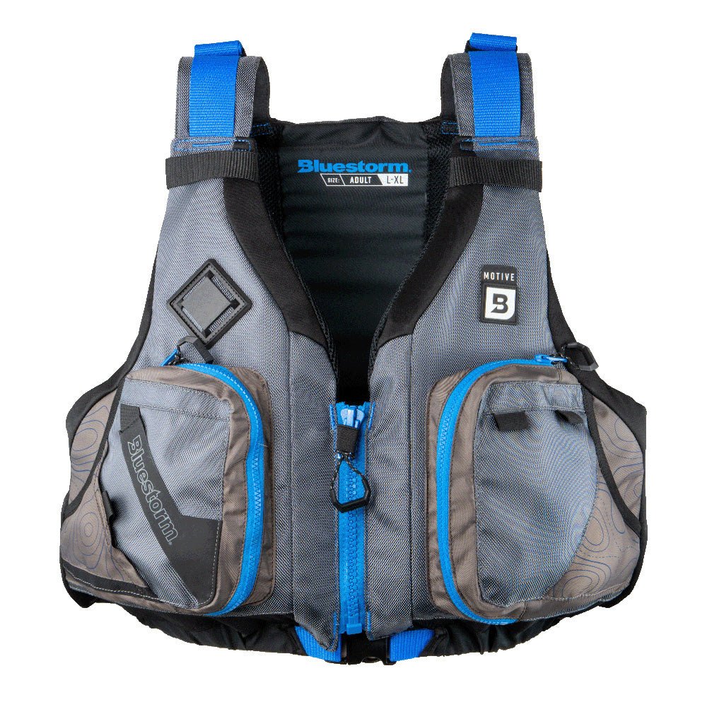 Bluestorm Motive Kayak Fishing Vest - Deep Blue - 2XL/3XL [BS - 248 - TPE - 2/3XL]