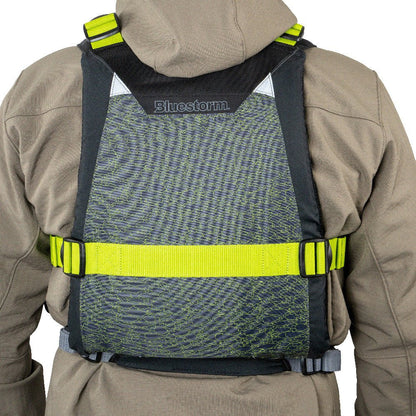 Bluestorm Motive Kayak Fishing Vest - Hi - Vis - L/XL [BS - 248 - HVS - L/XL]