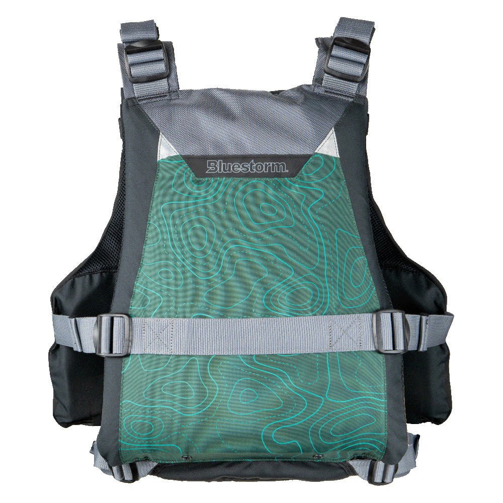 Bluestorm Motive Kayak Fishing Vest - Hunter Green - 2XL/3XL [248 - HNT - 2/3XL]