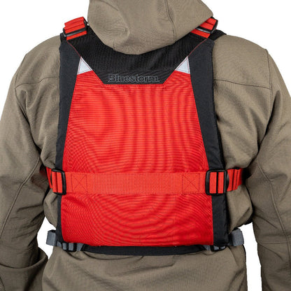 Bluestorm Motive Kayak Fishing Vest - Nitro Red - 2XL/3XL [BS - 248 - RDD - 2/3XL]