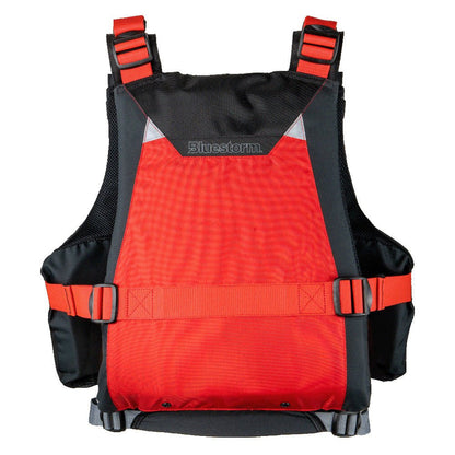 Bluestorm Motive Kayak Fishing Vest - Nitro Red - 2XL/3XL [BS - 248 - RDD - 2/3XL]