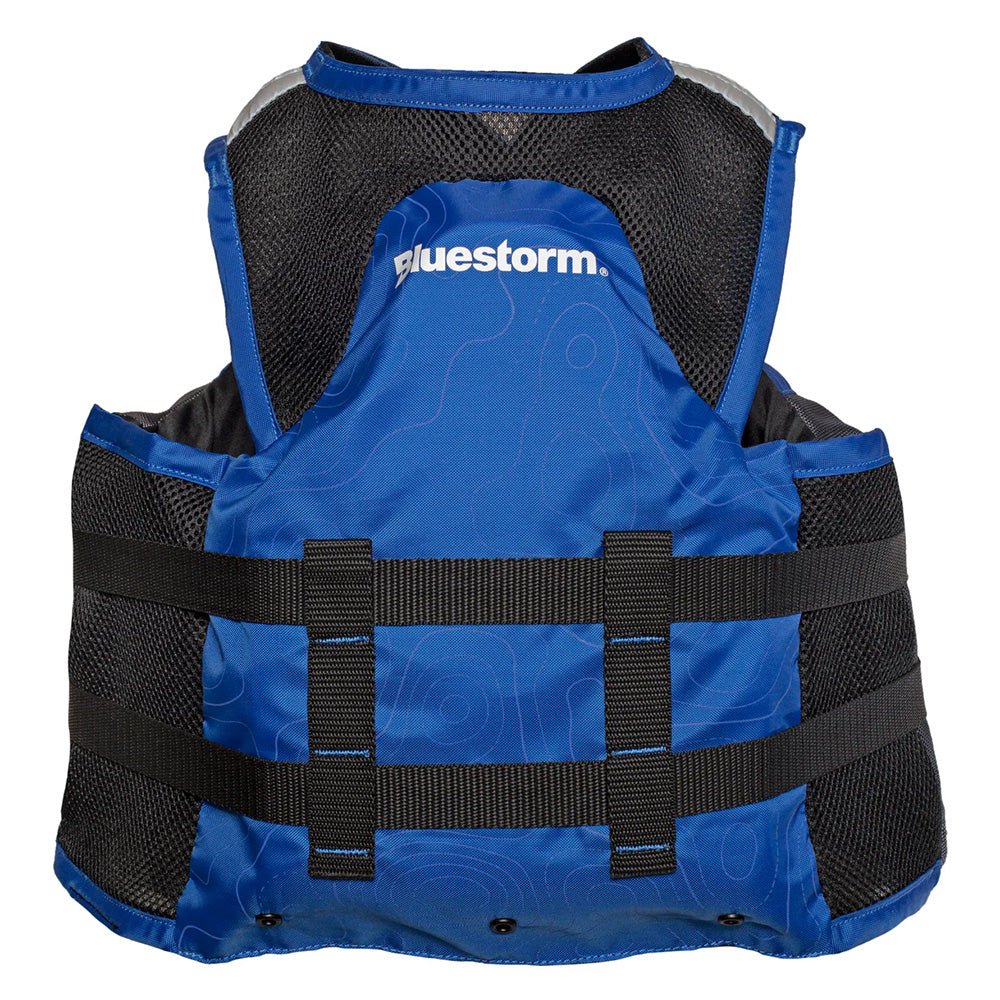 Bluestorm Sportsman Youth Mesh Fishing Life Jacket - Deep Blue [BS - 105 - NAV - Y]