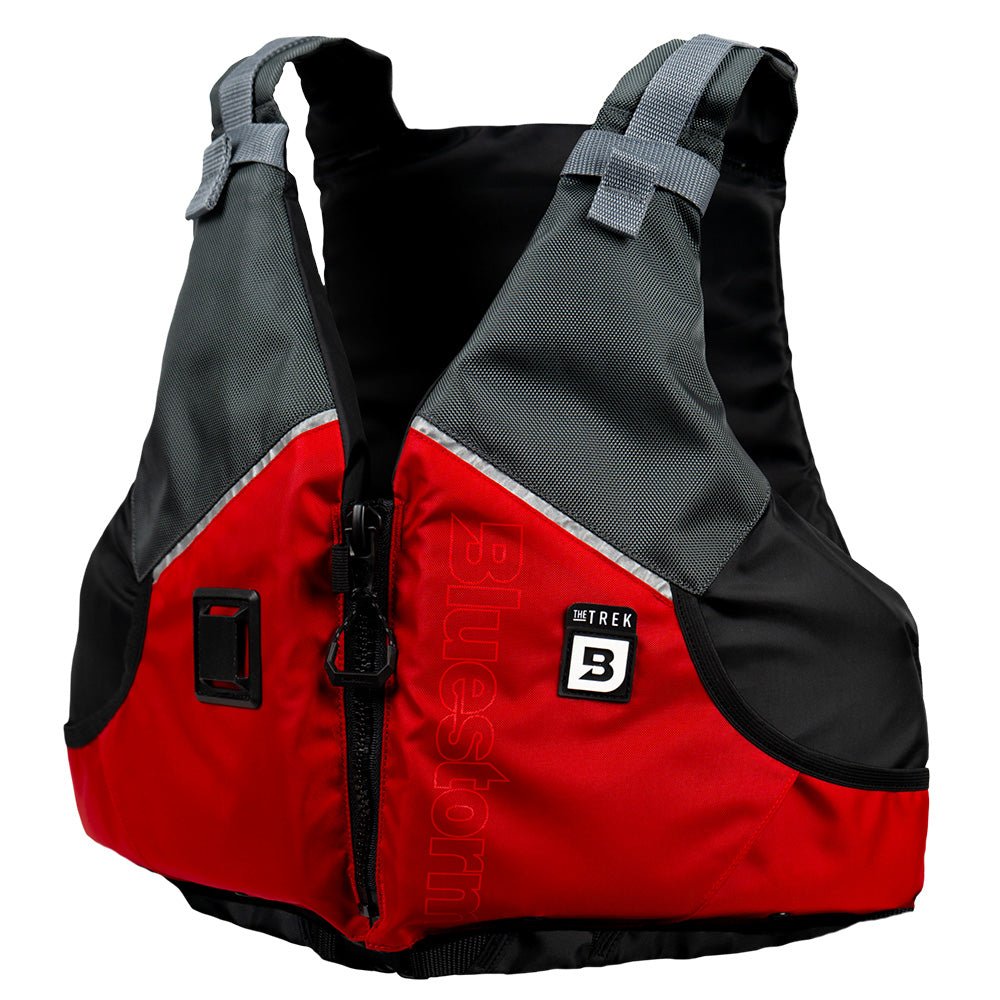 Bluestorm Trek Adult Universal Paddling Vest - Nitro Red [BS - 249 - RED - U]